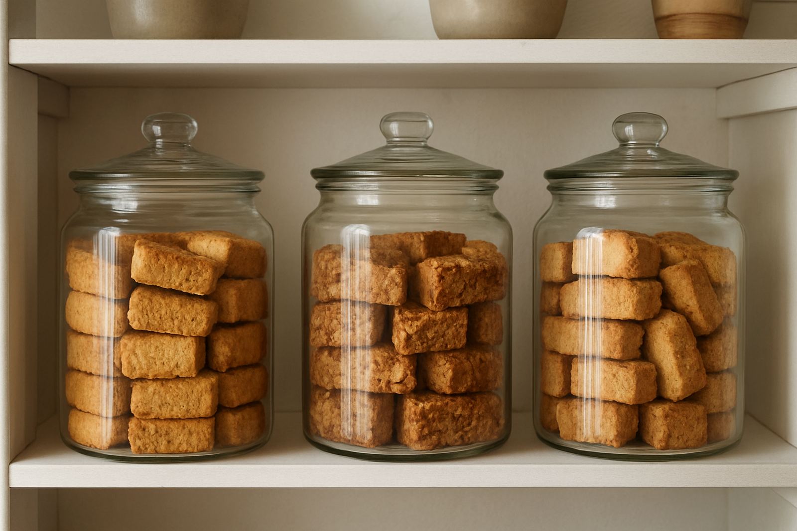 Storing Rusks Well