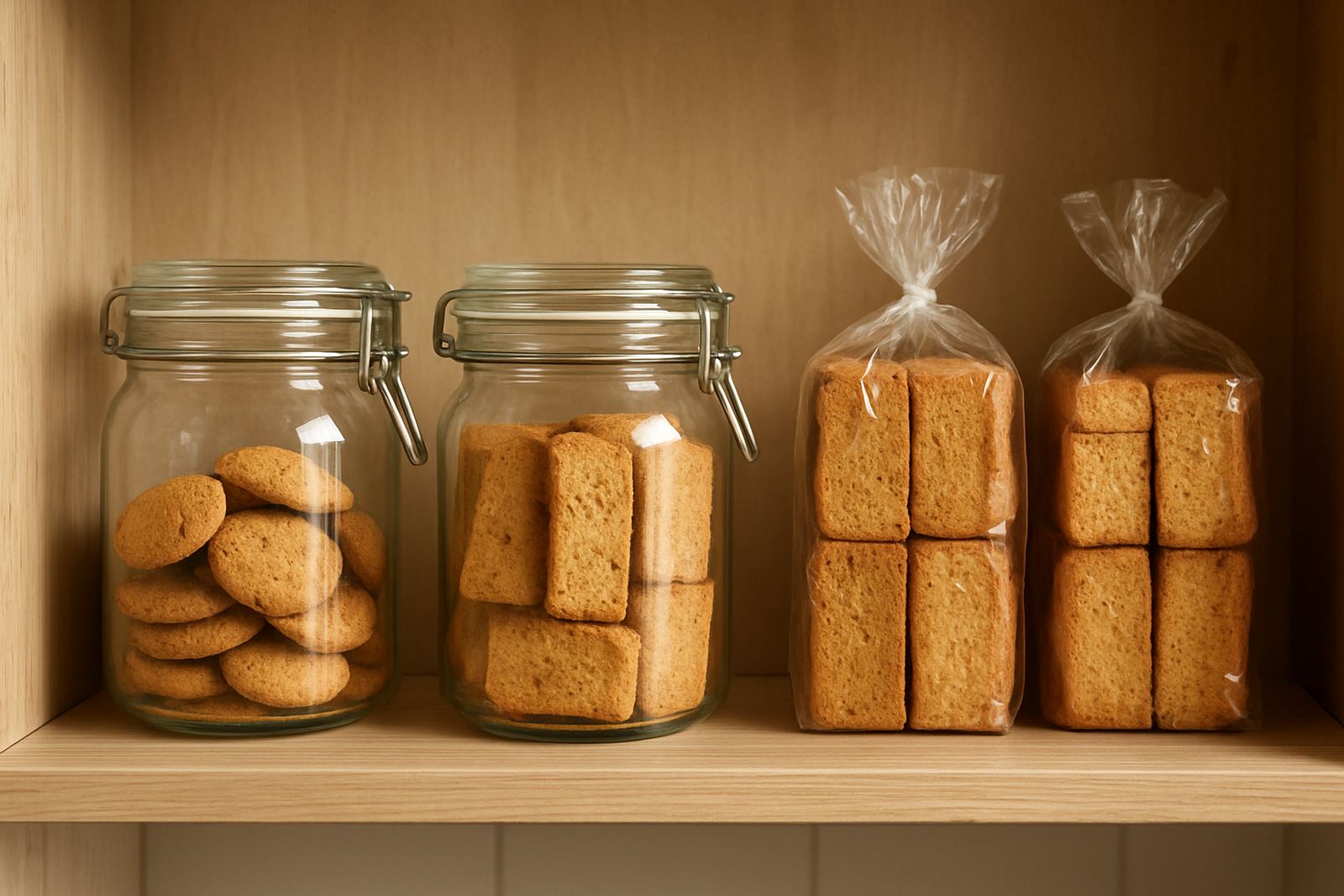 Storing Rusks At Home